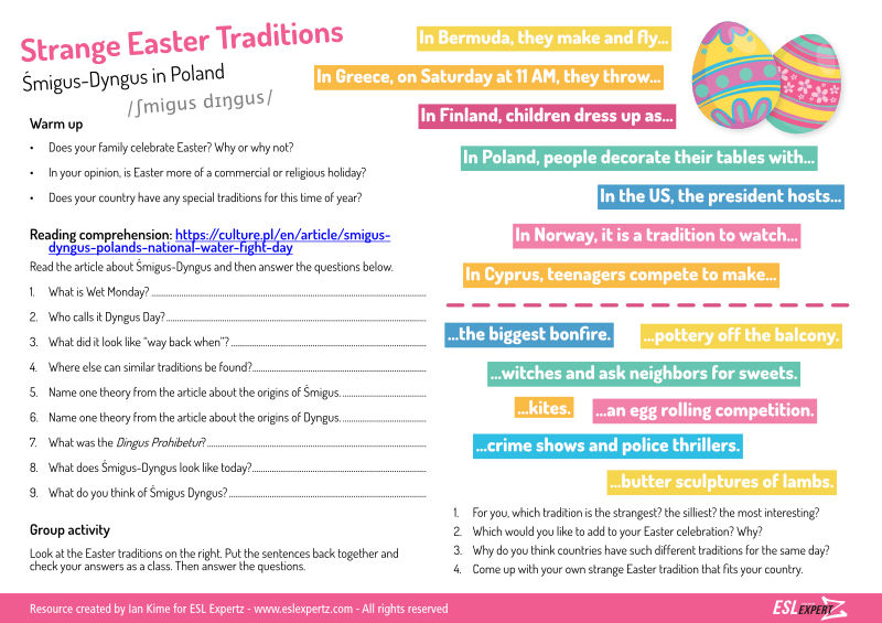 Easter Traditions from Around the World