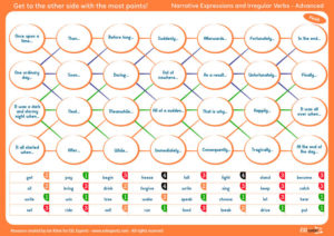 narrative expressions and irregular verbs