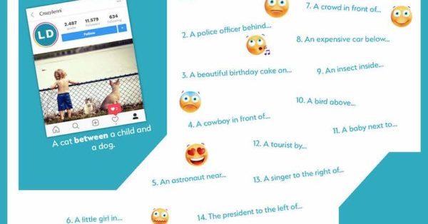 instagram prepositions of place game internet images