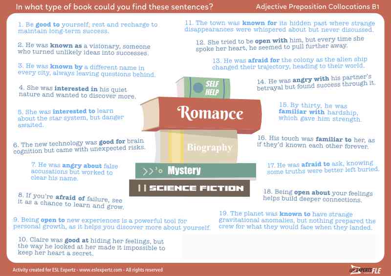adjective preposition collocation B1 which book adjective preposition collocation B1 which book