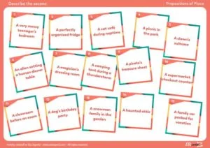 Revizo: Prepositions of Place